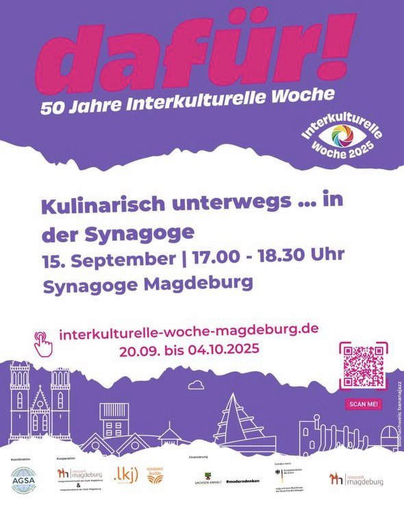 Kulinarisch unterwegs … in der Synagoge